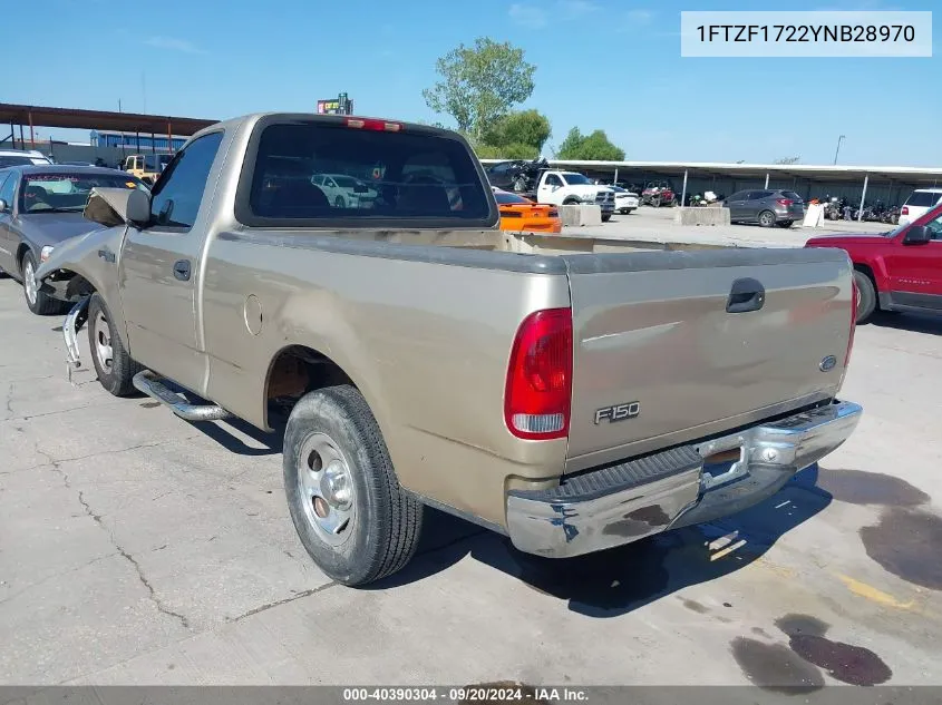 2000 Ford F-150 Work Series/Xl/Xlt VIN: 1FTZF1722YNB28970 Lot: 40390304