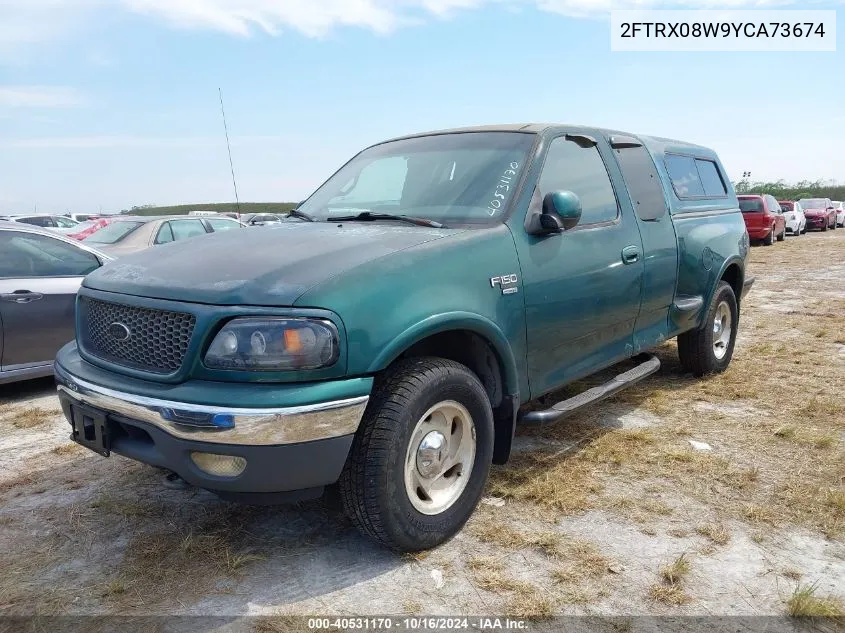 2000 Ford F-150 Lariat/Xl/Xlt VIN: 2FTRX08W9YCA73674 Lot: 40531170