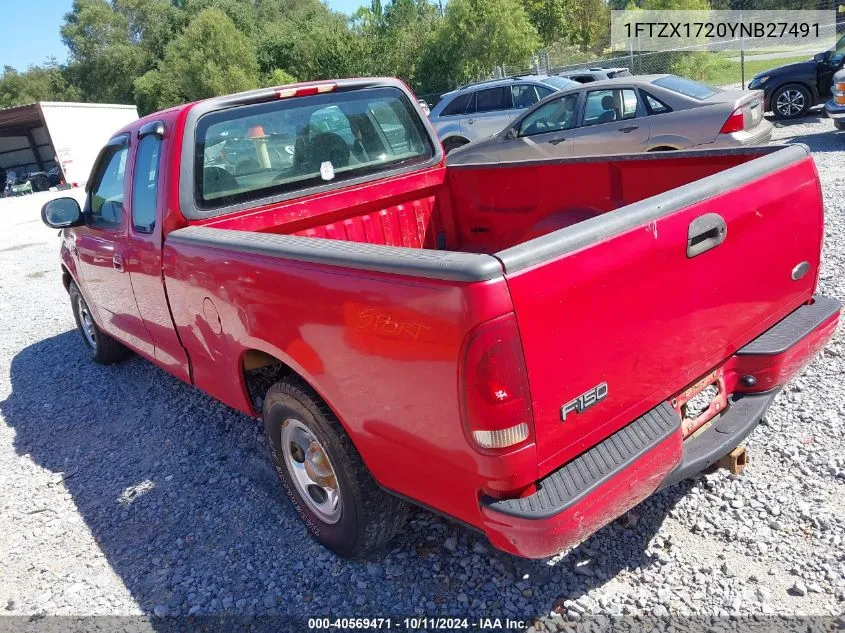 2000 Ford F-150 Work Series/Xl/Xlt VIN: 1FTZX1720YNB27491 Lot: 40569471