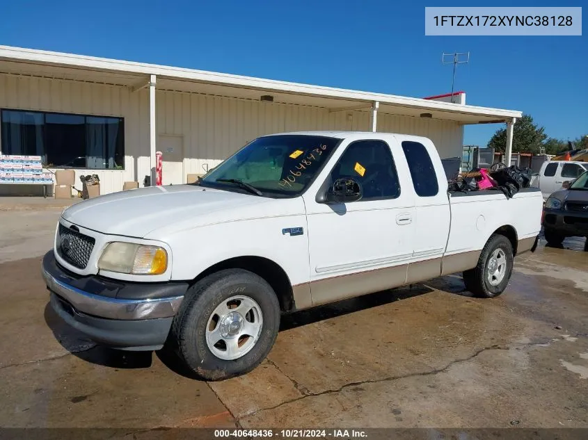 2000 Ford F-150 Work Series/Xl/Xlt VIN: 1FTZX172XYNC38128 Lot: 40648436