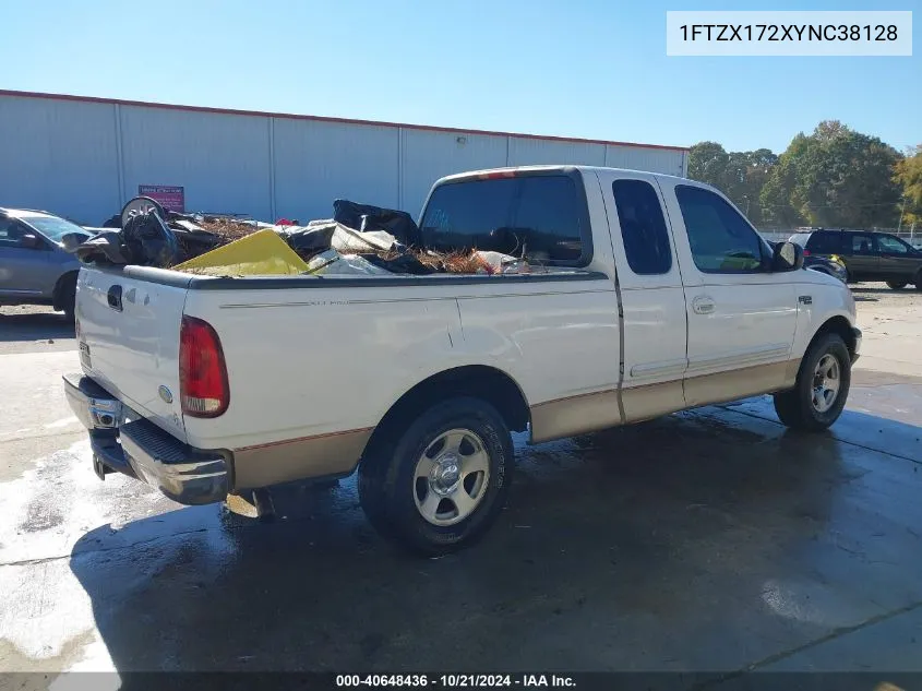 2000 Ford F-150 Work Series/Xl/Xlt VIN: 1FTZX172XYNC38128 Lot: 40648436