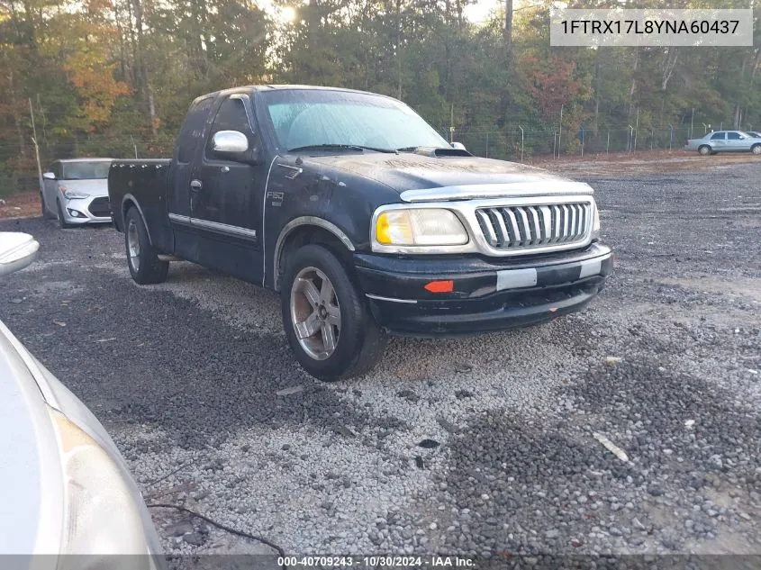 2000 Ford F-150 Lariat/Work Series/Xl/Xlt VIN: 1FTRX17L8YNA60437 Lot: 40709243