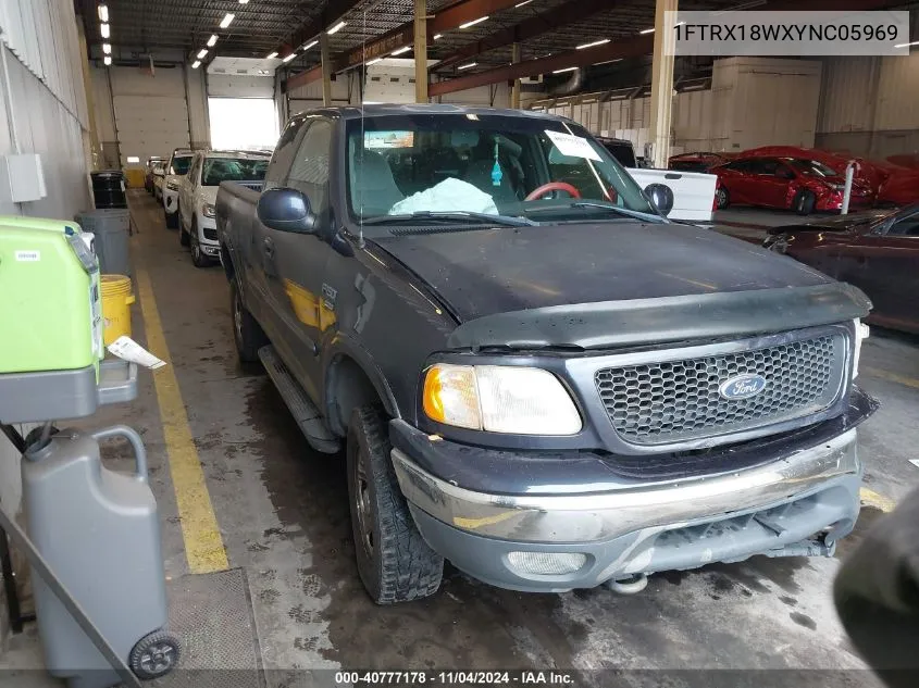 2000 Ford F-150 Lariat/Work Series/Xl/Xlt VIN: 1FTRX18WXYNC05969 Lot: 40777178