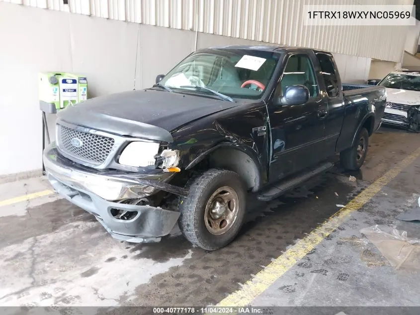 2000 Ford F-150 Lariat/Work Series/Xl/Xlt VIN: 1FTRX18WXYNC05969 Lot: 40777178