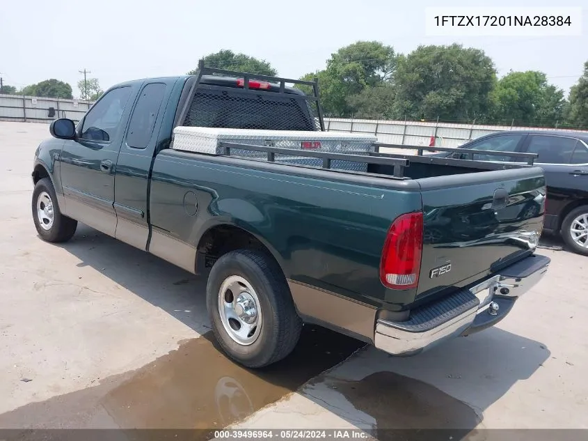 1FTZX17201NA28384 2001 Ford F-150 Xl/Xlt