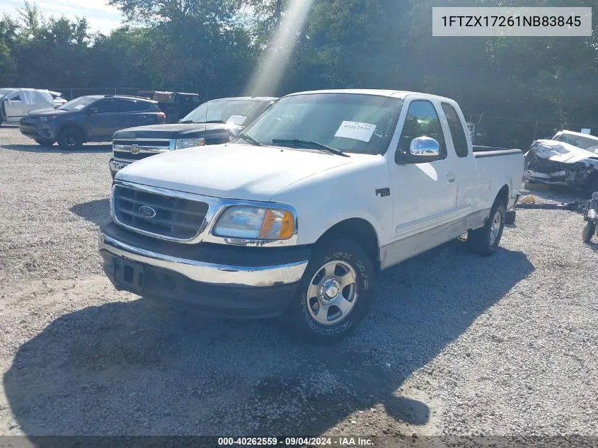 2001 Ford F-150 Xl/Xlt VIN: 1FTZX17261NB83845 Lot: 40262559