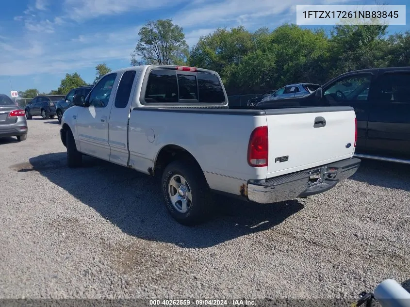 2001 Ford F-150 Xl/Xlt VIN: 1FTZX17261NB83845 Lot: 40262559