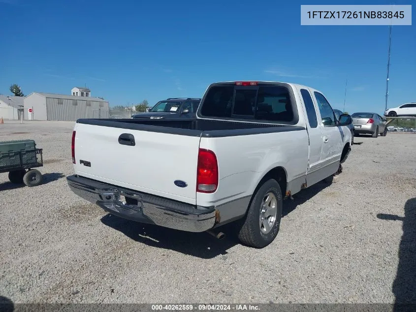 2001 Ford F-150 Xl/Xlt VIN: 1FTZX17261NB83845 Lot: 40262559