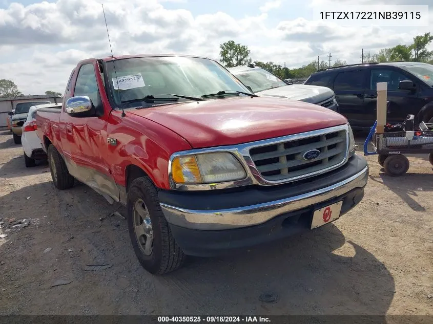 1FTZX17221NB39115 2001 Ford F-150