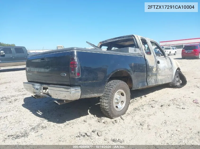 2001 Ford F-150 Xl/Xlt VIN: 2FTZX17291CA10004 Lot: 40595877