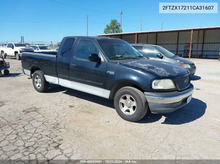 2FTZX17211CA31607 2001 Ford F-150 Xl/Xlt