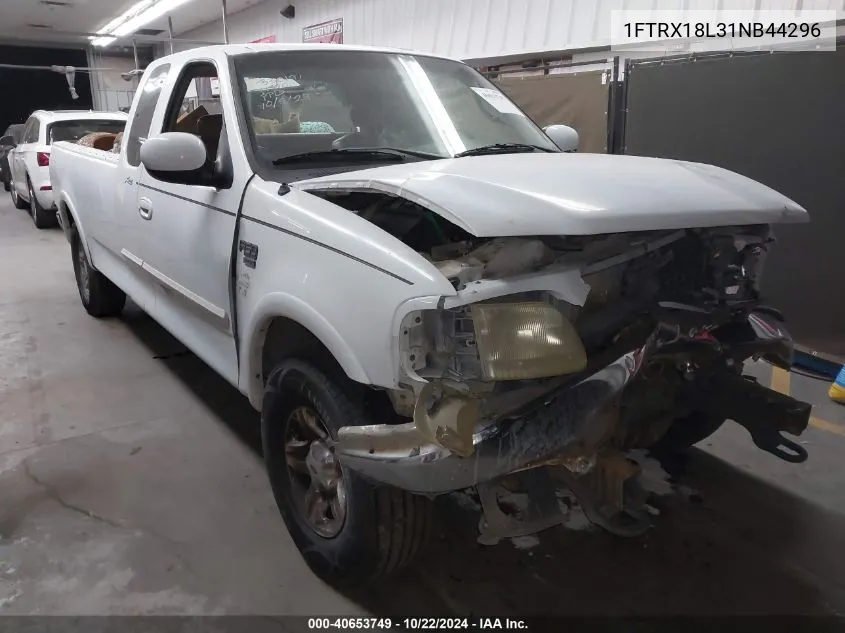 2001 Ford F-150 Lariat/Xl/Xlt VIN: 1FTRX18L31NB44296 Lot: 40653749