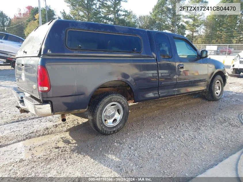 2001 Ford F-150 Xl/Xlt VIN: 2FTZX17241CB04470 Lot: 40710366