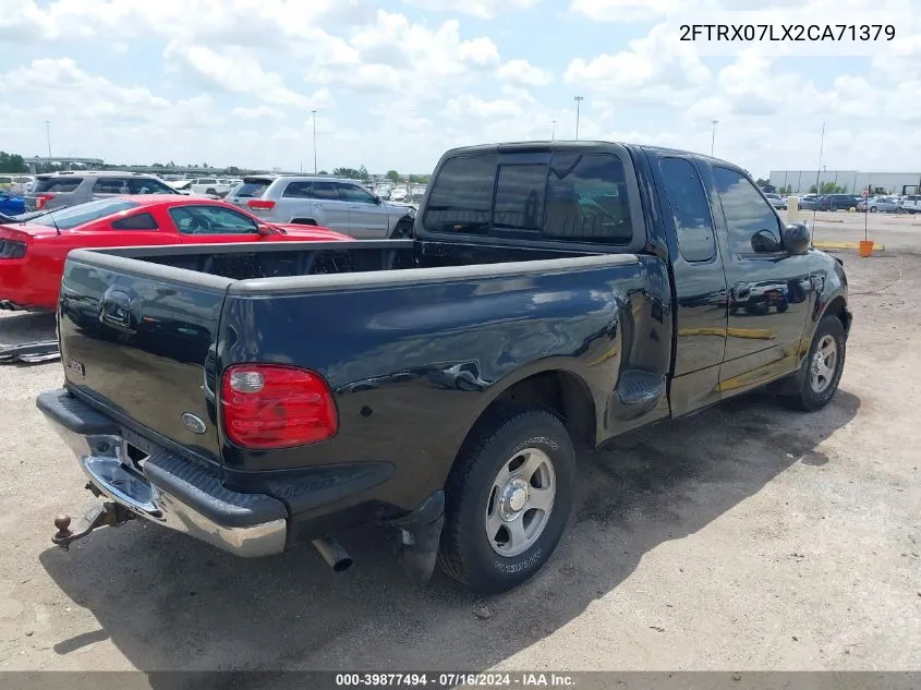 2002 Ford F-150 Lariat/Xl/Xlt VIN: 2FTRX07LX2CA71379 Lot: 39877494