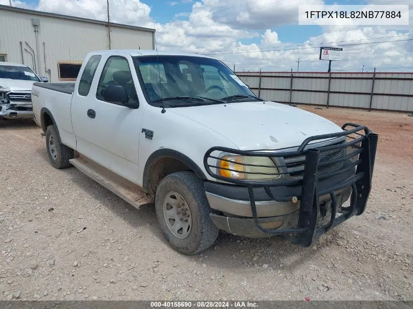 2002 Ford F-150 Lariat/Xl/Xlt VIN: 1FTPX18L82NB77884 Lot: 40155690