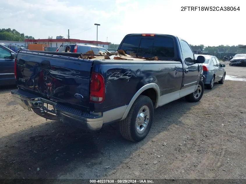 2FTRF18W52CA38064 2002 Ford F-150 Xl/Xlt