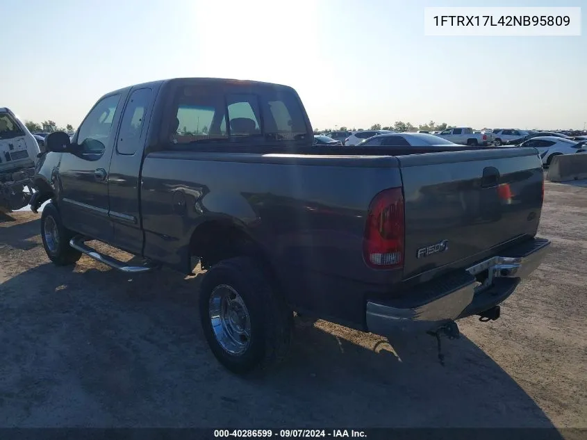 1FTRX17L42NB95809 2002 Ford F-150 Lariat/Xl/Xlt