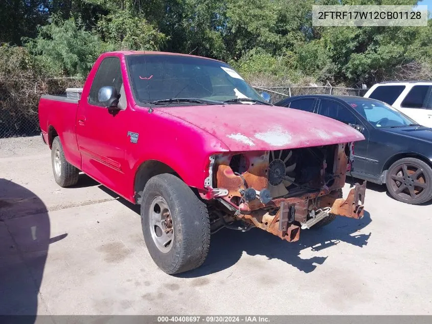 2002 Ford F-150 Xl/Xlt VIN: 2FTRF17W12CB01128 Lot: 40408697