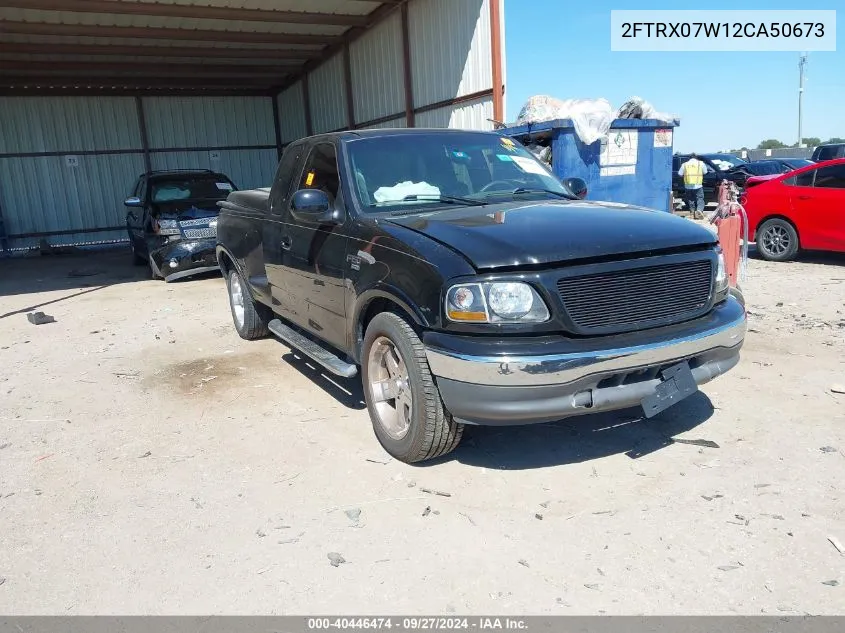 2002 Ford F-150 Lariat/Xl/Xlt VIN: 2FTRX07W12CA50673 Lot: 40446474