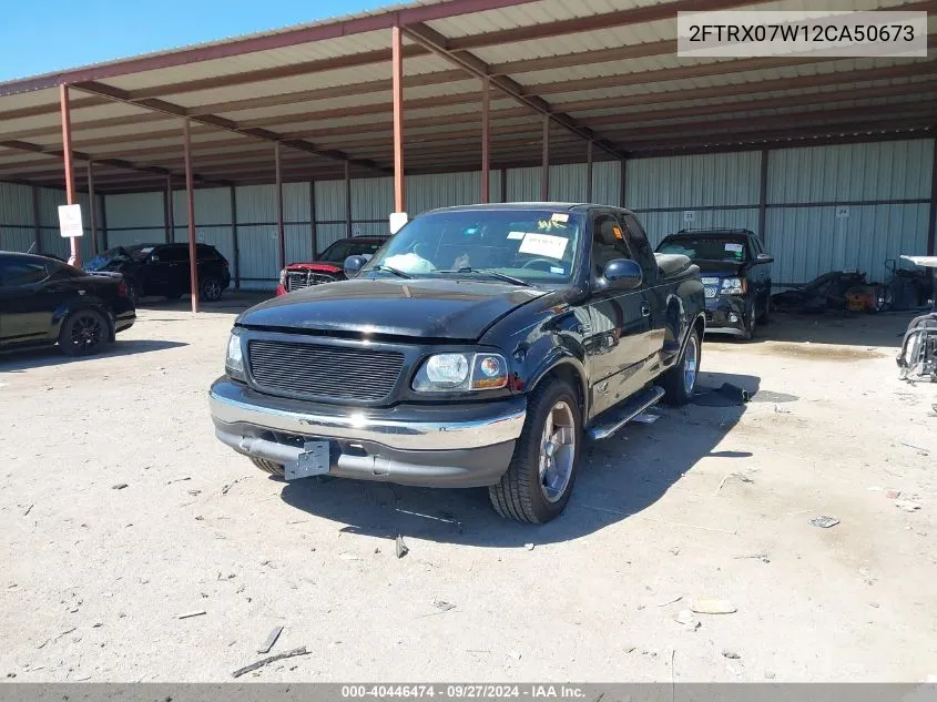 2002 Ford F-150 Lariat/Xl/Xlt VIN: 2FTRX07W12CA50673 Lot: 40446474