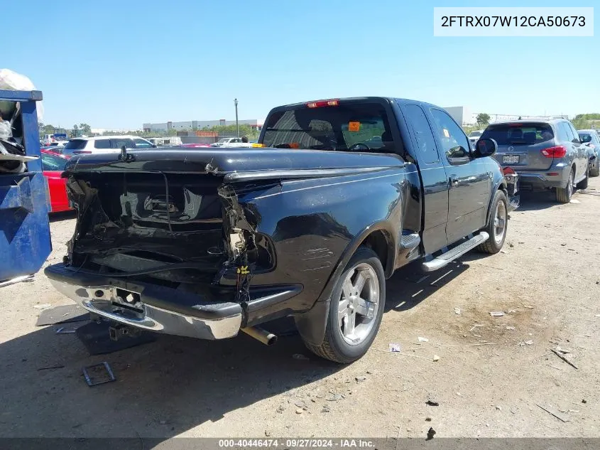 2002 Ford F-150 Lariat/Xl/Xlt VIN: 2FTRX07W12CA50673 Lot: 40446474