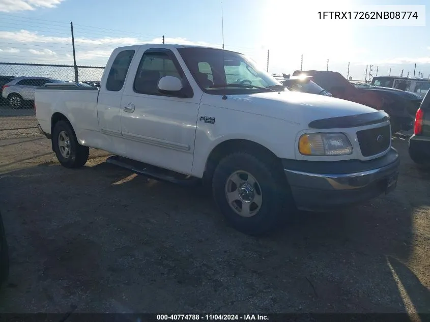 1FTRX17262NB08774 2002 Ford F-150 Xl/Xlt