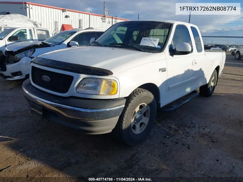 1FTRX17262NB08774 2002 Ford F-150 Xl/Xlt