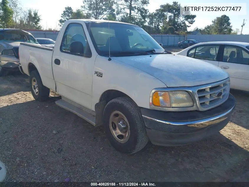 1FTRF17252KC77477 2002 Ford F-150 Xl/Xlt