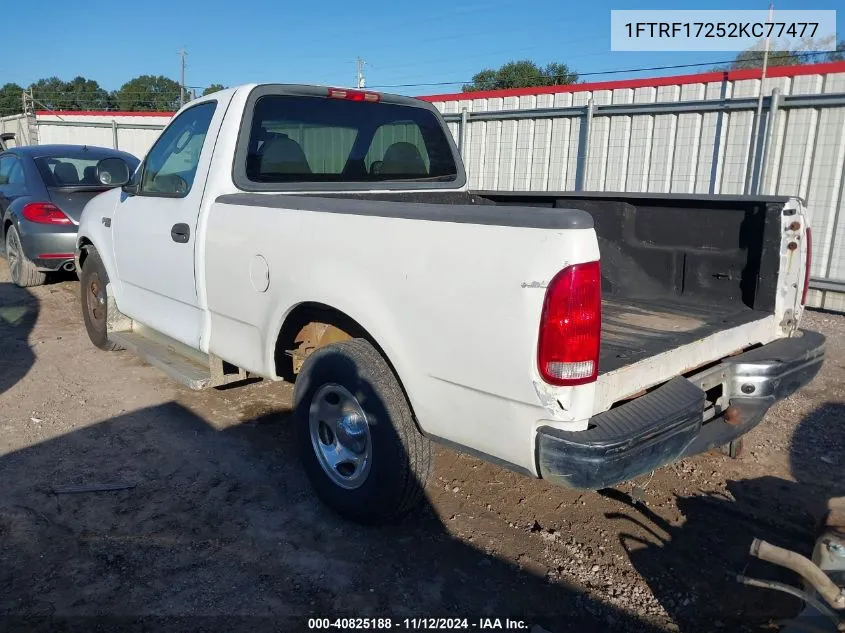 1FTRF17252KC77477 2002 Ford F-150 Xl/Xlt