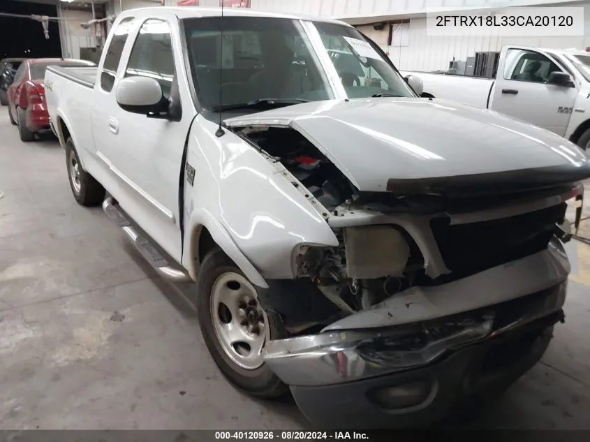 2FTRX18L33CA20120 2003 Ford F-150 Lariat/Xl/Xlt