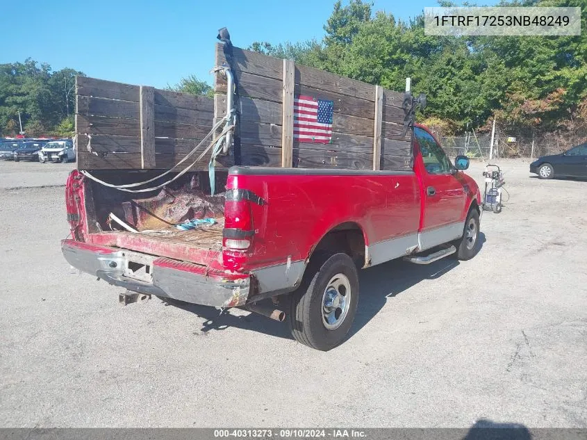 1FTRF17253NB48249 2003 Ford F-150 Xl/Xlt