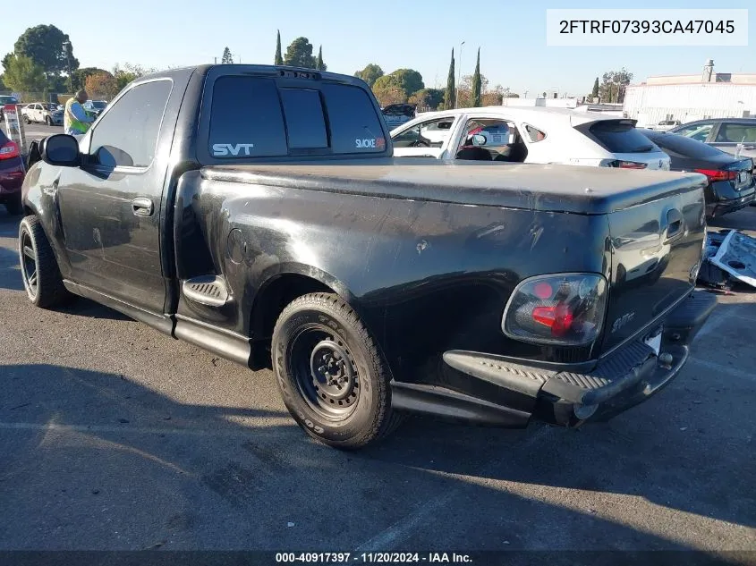 2FTRF07393CA47045 2003 Ford F-150 Lightning