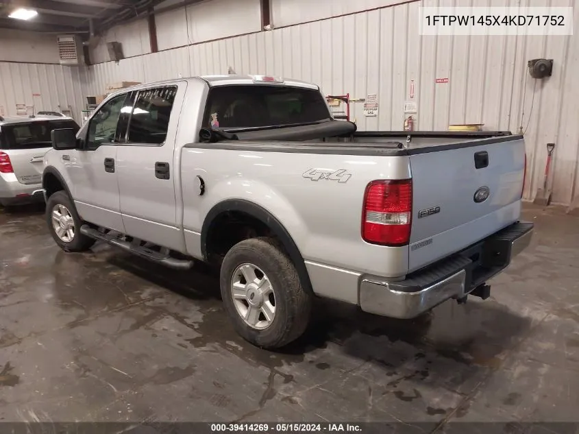 1FTPW145X4KD71752 2004 Ford F-150 Fx4/Lariat/Xlt