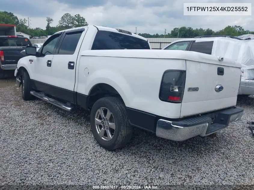 1FTPW125X4KD25552 2004 Ford F-150 Lariat/Xlt