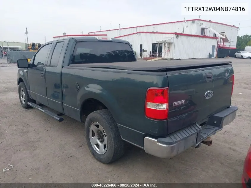 1FTRX12W04NB74816 2004 Ford F-150 Stx/Xl/Xlt