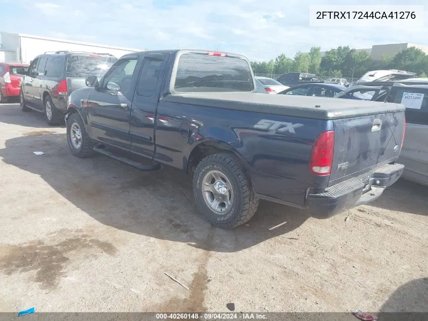 2004 Ford F-150 Heritage Xl/Xlt VIN: 2FTRX17244CA41276 Lot: 40260148