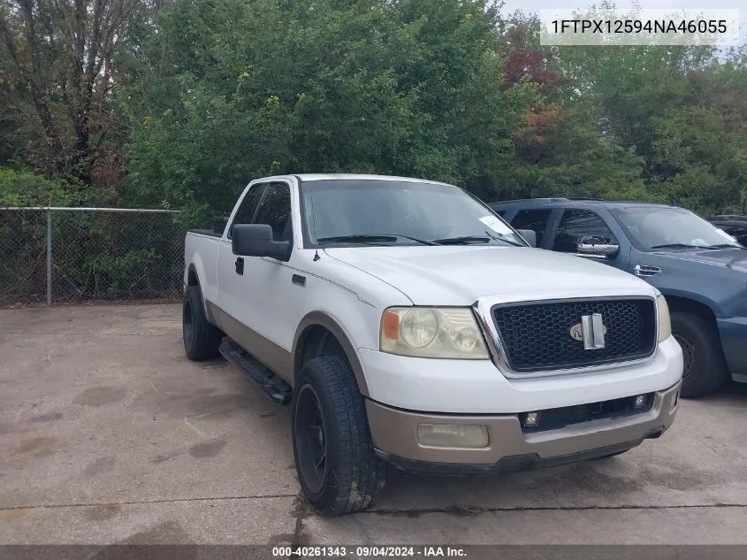 2004 Ford F-150 Lariat/Xl/Xlt VIN: 1FTPX12594NA46055 Lot: 40261343