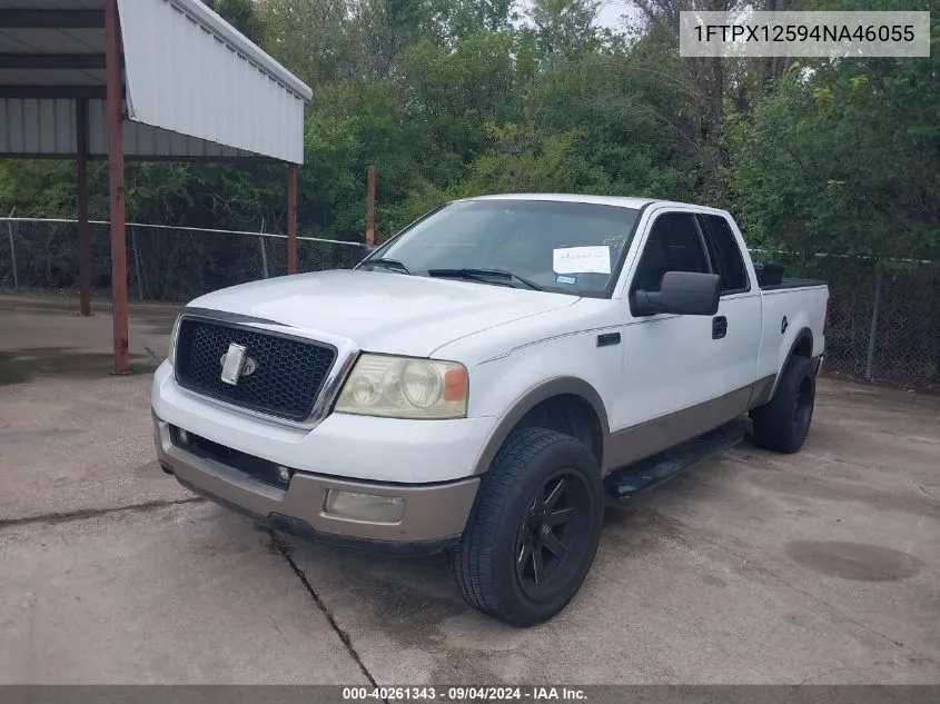 2004 Ford F-150 Lariat/Xl/Xlt VIN: 1FTPX12594NA46055 Lot: 40261343