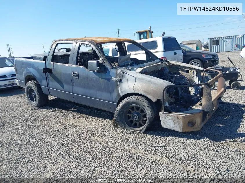 2004 Ford F-150 Fx4/Lariat/Xlt VIN: 1FTPW14524KD10556 Lot: 40272535