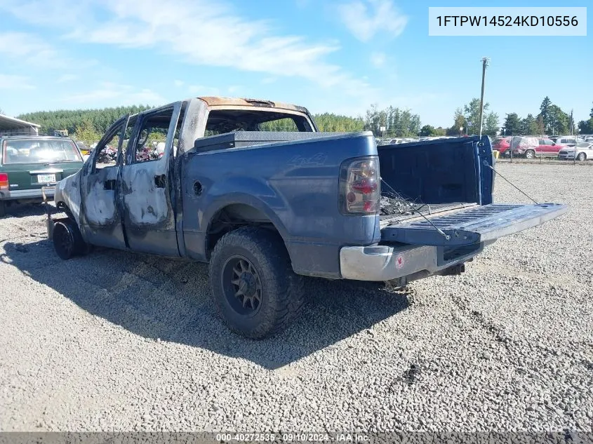 2004 Ford F-150 Fx4/Lariat/Xlt VIN: 1FTPW14524KD10556 Lot: 40272535