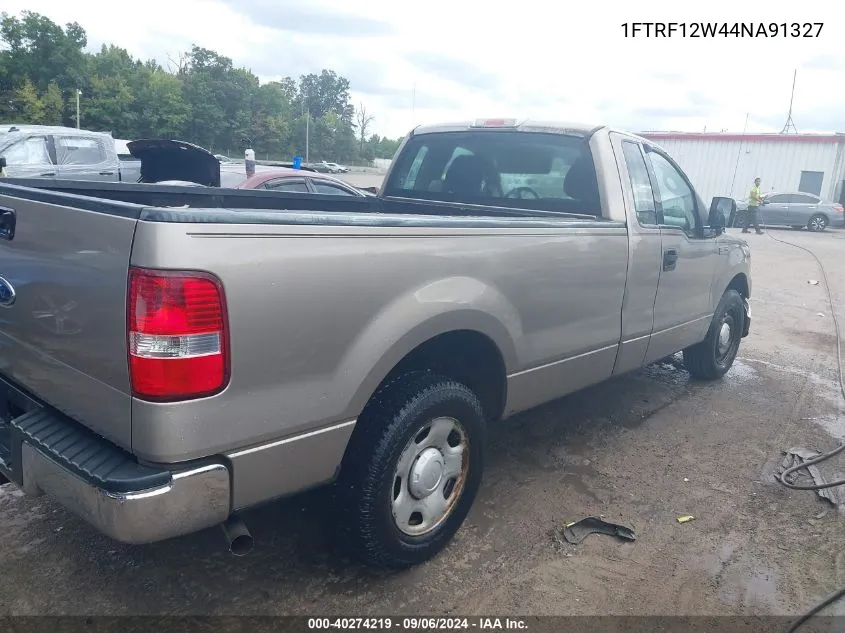 2004 Ford F-150 Stx/Xl/Xlt VIN: 1FTRF12W44NA91327 Lot: 40274219