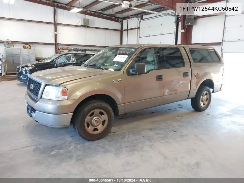 2004 Ford F-150 Lariat/Xlt VIN: 1FTPW12544KC50542 Lot: 40546561