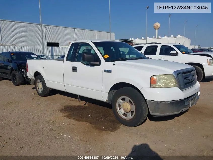 2004 Ford F-150 Stx/Xl/Xlt VIN: 1FTRF12W84NC03045 Lot: 40566387