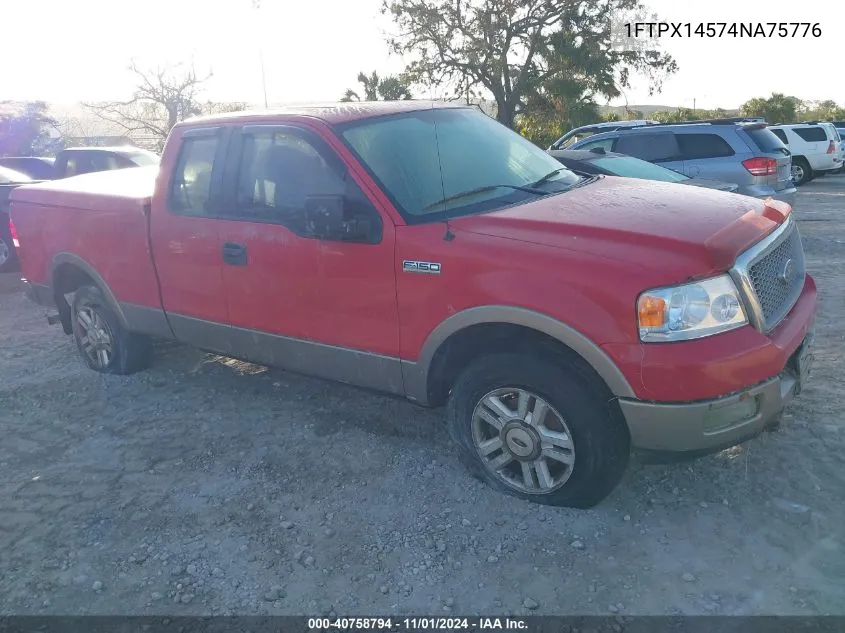 1FTPX14574NA75776 2004 Ford F-150 Fx4/Lariat/Xl/Xlt