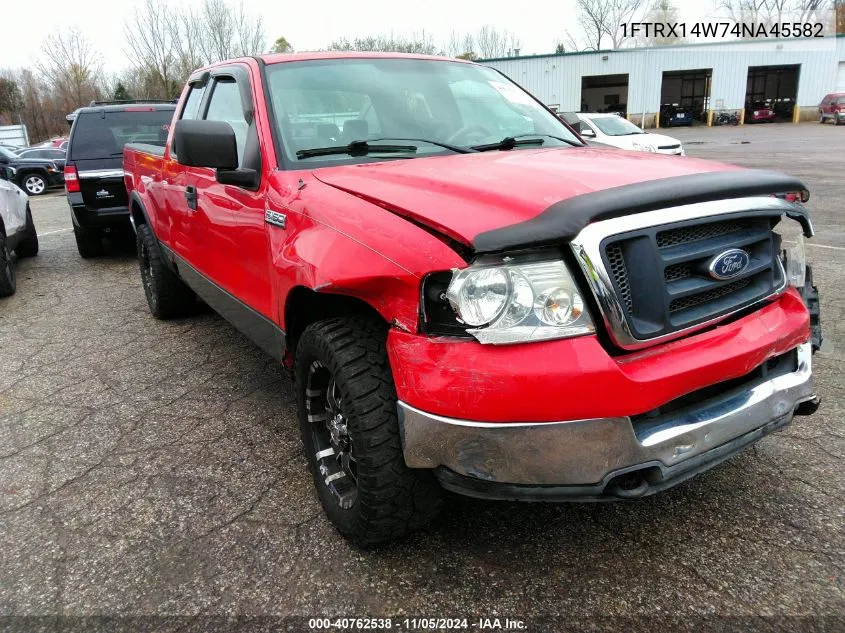 1FTRX14W74NA45582 2004 Ford F-150 Stx/Xl/Xlt