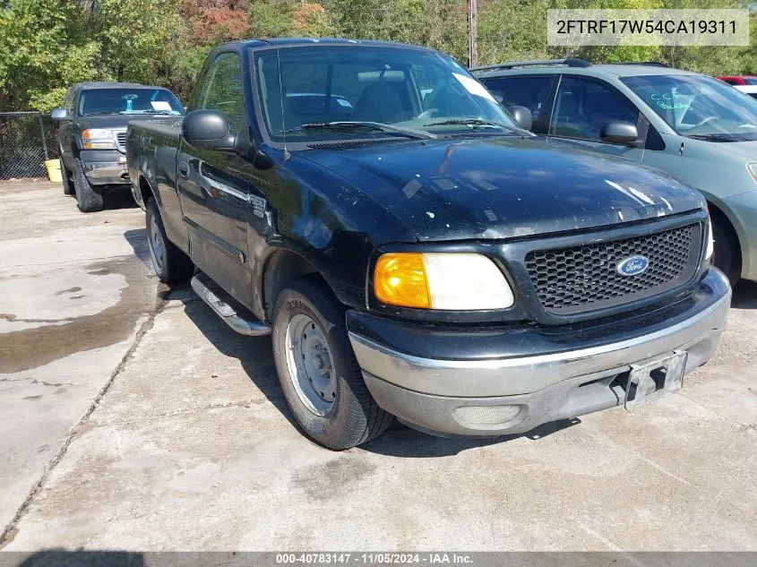 2004 Ford F-150 Heritage Xl/Xlt VIN: 2FTRF17W54CA19311 Lot: 40783147