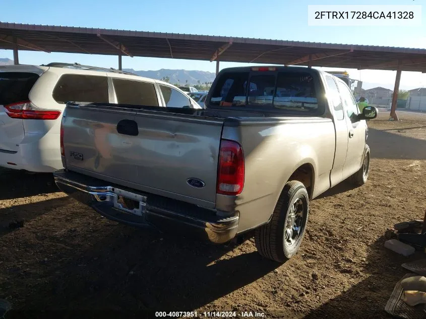 2004 Ford F-150 Heritage Xl/Xlt VIN: 2FTRX17284CA41328 Lot: 40873951