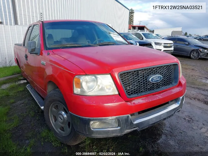 2005 Ford F-150 Stx/Xl/Xlt VIN: 1FTRX12W25NA03521 Lot: 38684857