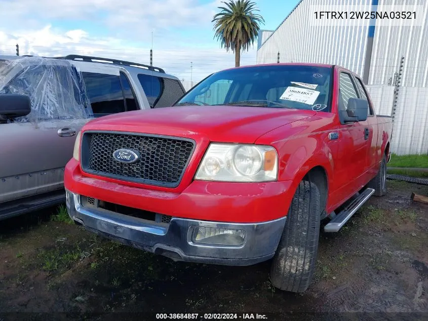 2005 Ford F-150 Stx/Xl/Xlt VIN: 1FTRX12W25NA03521 Lot: 38684857