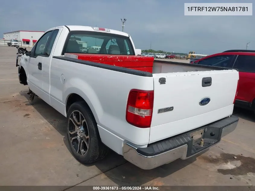 1FTRF12W75NA81781 2005 Ford F-150 Stx/Xl/Xlt